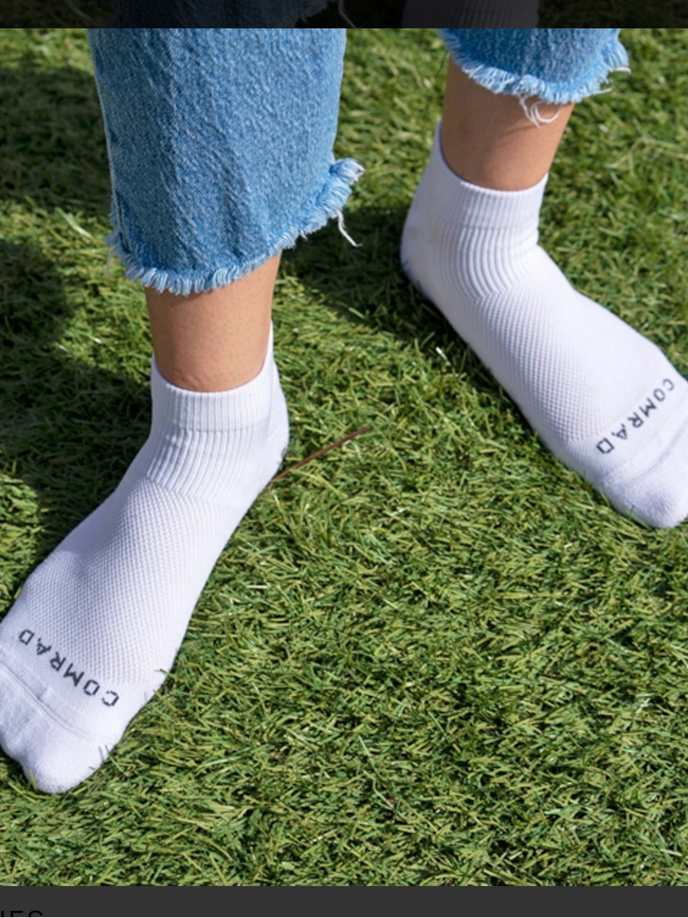 Comrad Everyday Ankle Compression Socks WHITE Color Size Large NWT